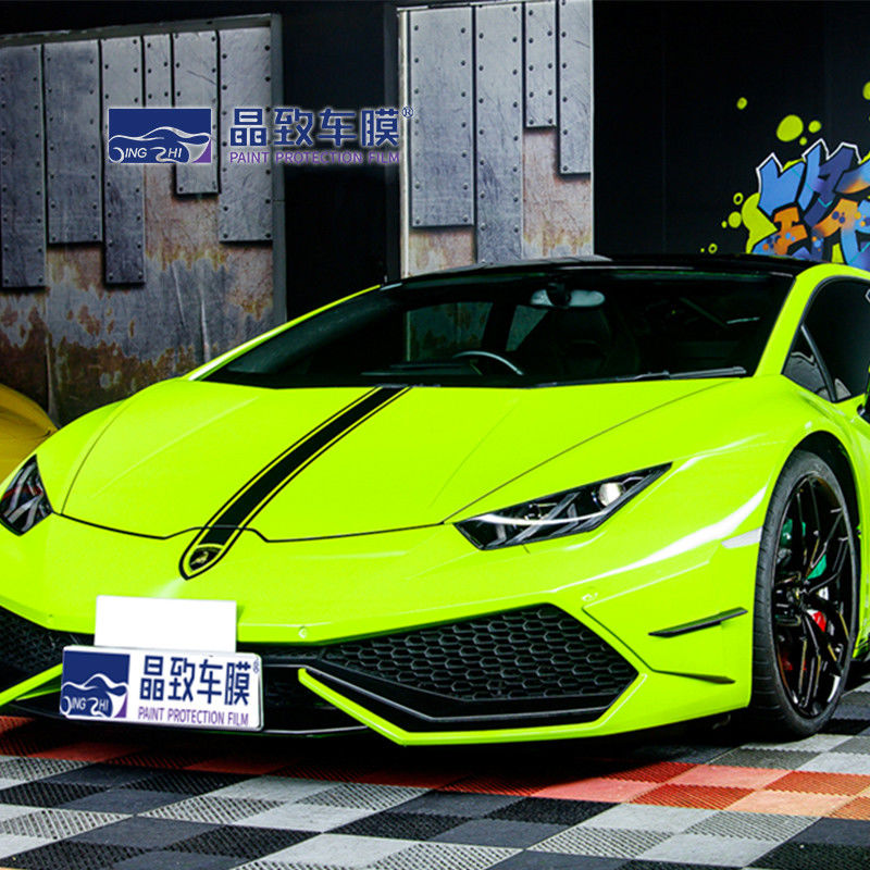 RoHS 3D Carbon PET Vinyl Film Biały kolor Wieczerza Błyszczące niebieskie włókno