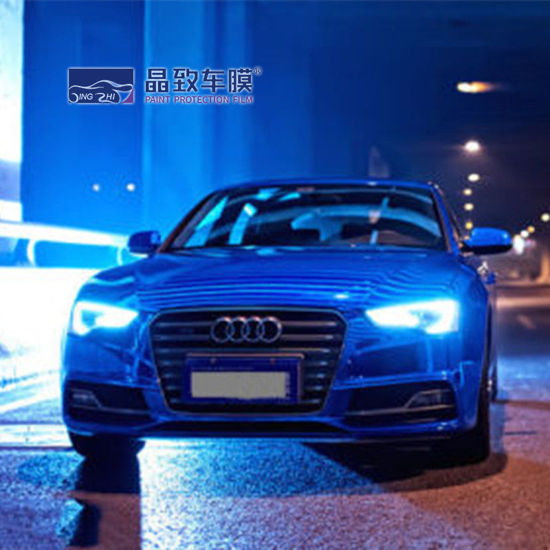 Chrome Car PET Folia winylowa PPF PVC Materiał Rose Gold Blue Color
