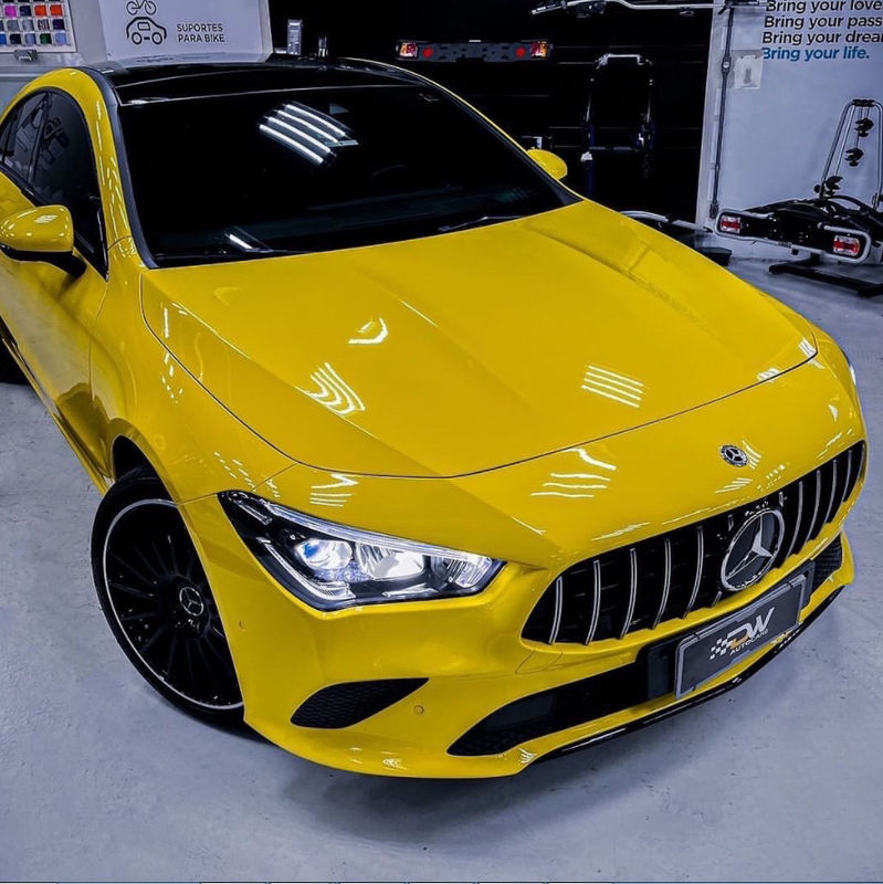 PET Super Glossy Automotive Błękit nieba Szary Żółty Czerwony Zielony Czarny folia samochodowa folia winylowa samochodowa naklejka winylowa na całe ciało