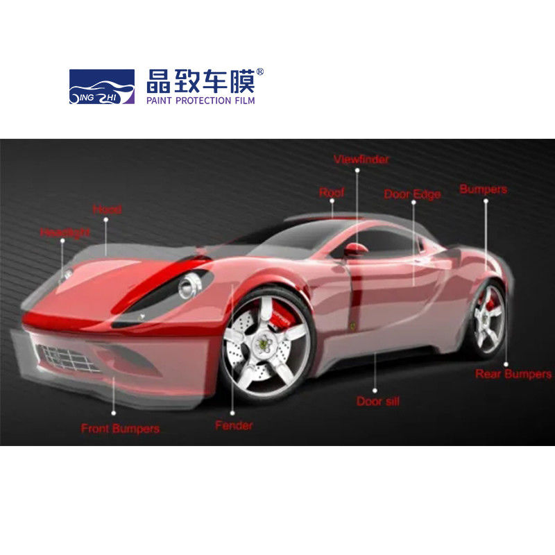 TPU STEK Automotive Paint Protection Film Najlepsza przezroczysta folia PPF Wysokiej jakości seria TPU TPH
